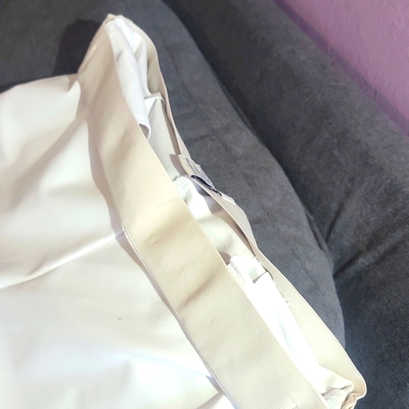 Rachel Zoe Ivory Womens Pants. Size 12. Elastic Waist - Picture 8 of 9